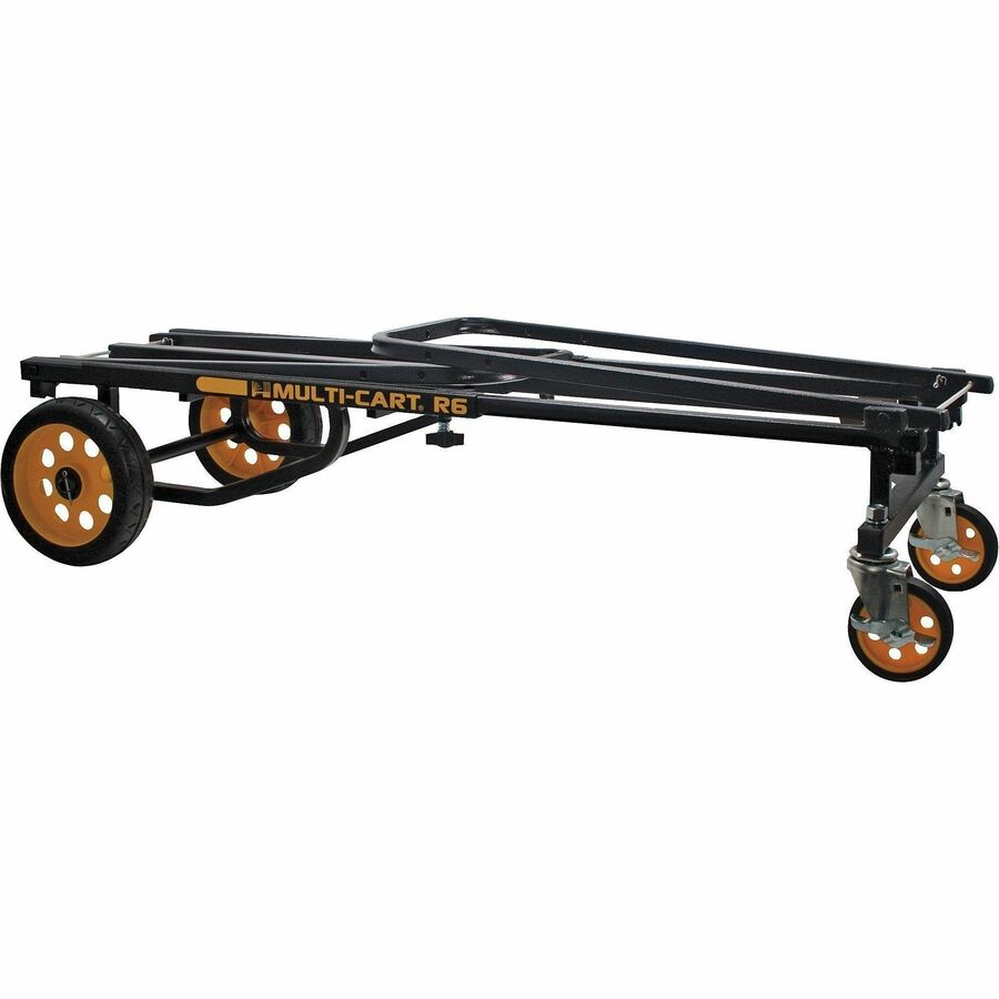 500 lb Load Capacity - 4 Casters - 8" , 4" Caster Size - Metal - 17.50" Width x 42.50" Depth x 33.62" Height - Black - 1 Each