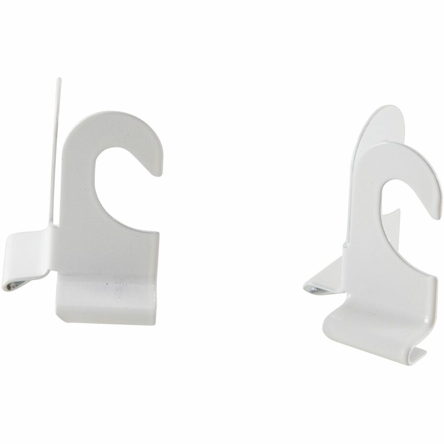 30 lb (13.61 kg) Capacity - Durable - 2" Size - for Plant, Sign, Decoration, Office, Classroom, Garage, Home, Cell Phone - White - 2 / Pack