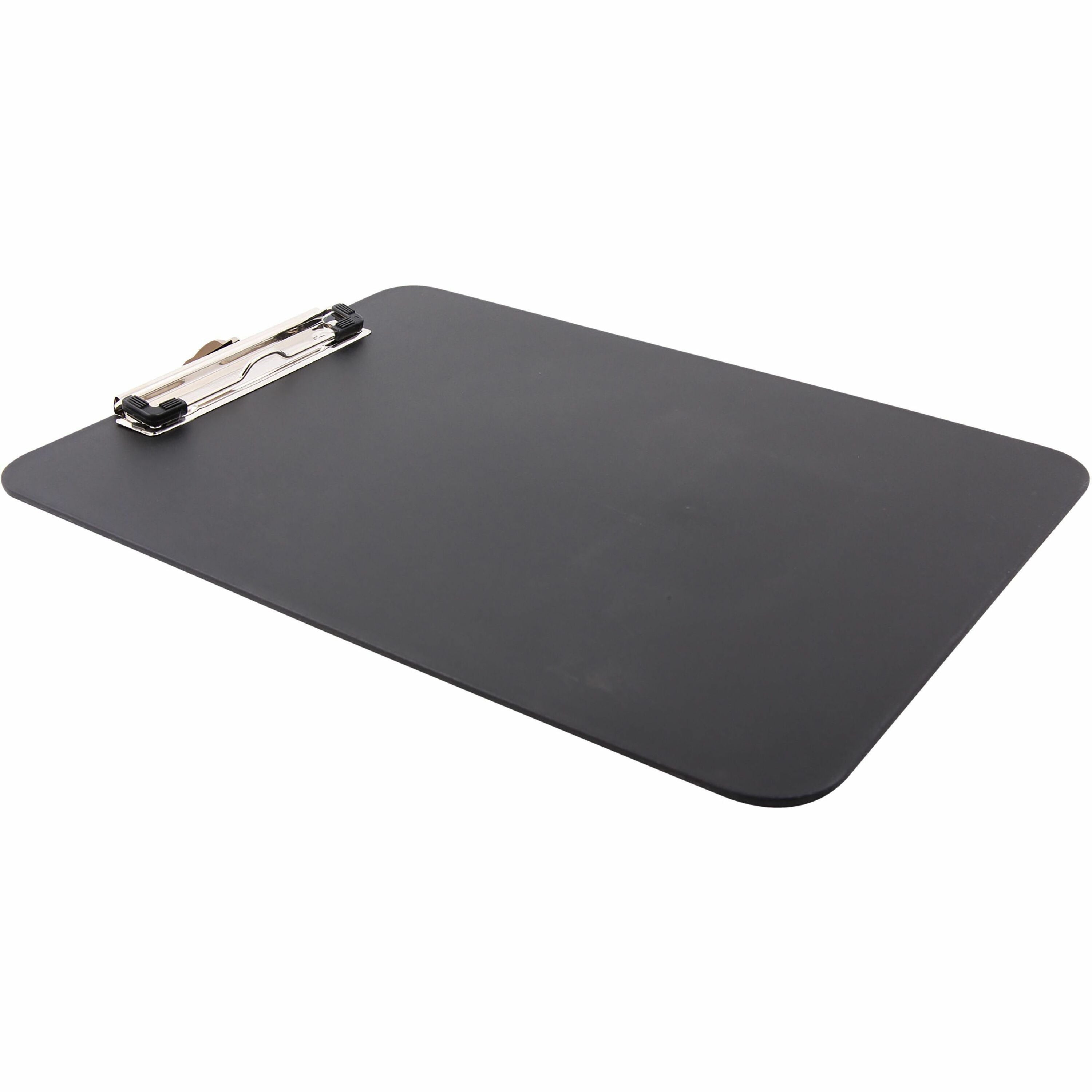 9" x 12" Sheet Size - Clamp - Heavy Duty - Polypropylene - Black - 1 Each