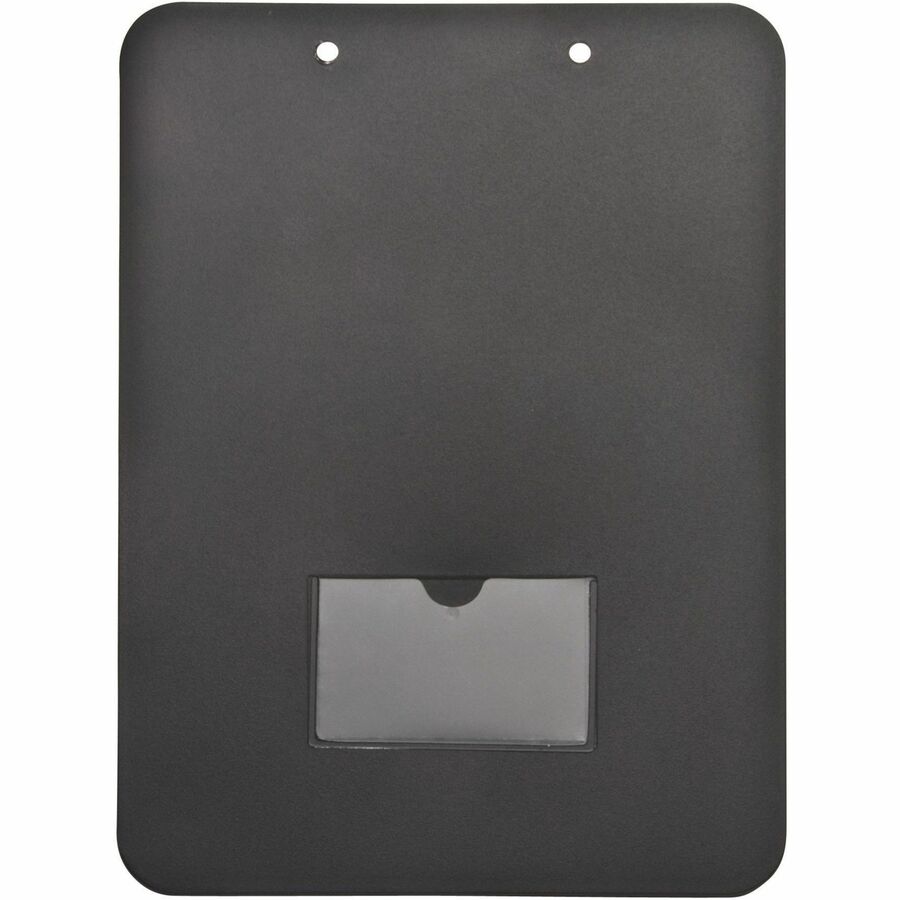 9" x 12" Sheet Size - Clamp - Heavy Duty - Polypropylene - Black - 1 Each