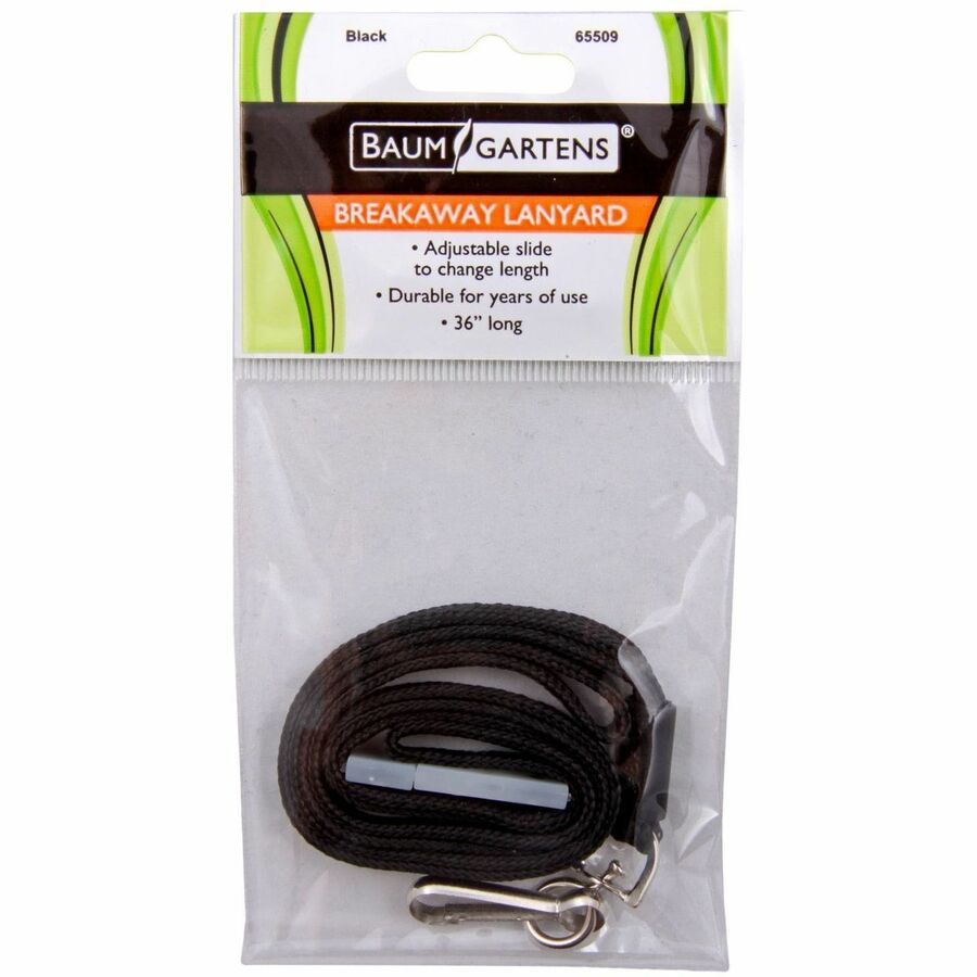 J-Hook Attachment - 0.3" Width x 36" Length - Black - 1 Each