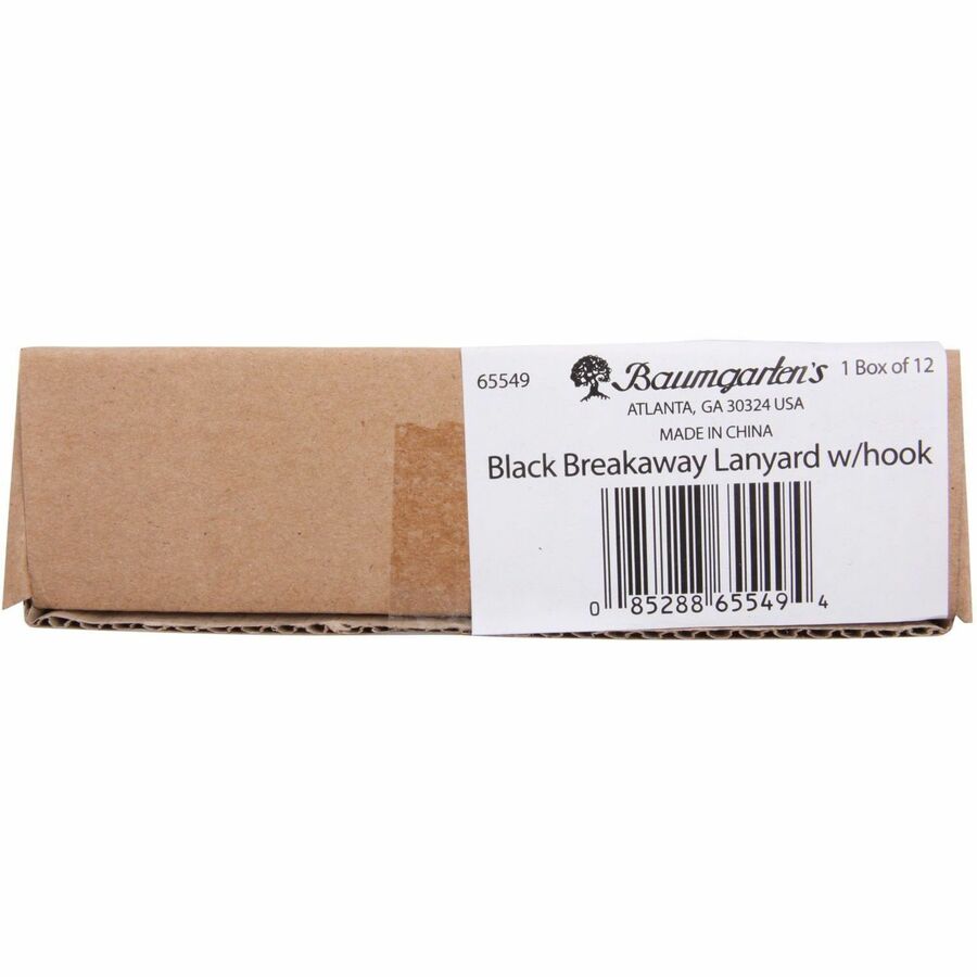 Snap Attachment - 36" Length - Black - Nylon - 12 / Box