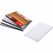 3.50" Length x 2" Width - White - For Business Card, Board, Whiteboard, Refrigerator - 25 / Pack