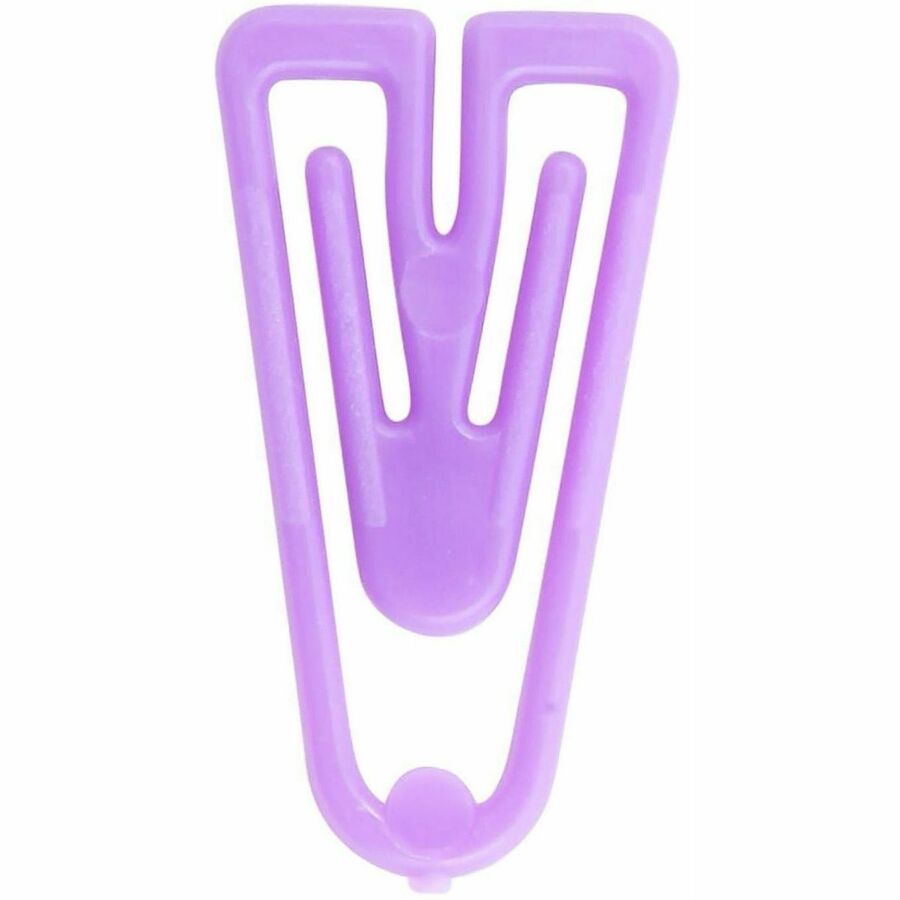 Small - for Paper, File, Report, Memo, Bill, Coupon, Office, Home, Classroom, Document, Assignment - Durable, Non-magnetic - Assorted - Plastic/ - 1000 / Box