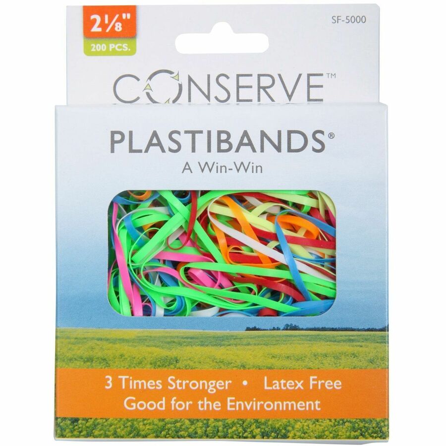 2.1" Length - Latex-free, Strong - Polyurethane - Assorted - 200 / Box