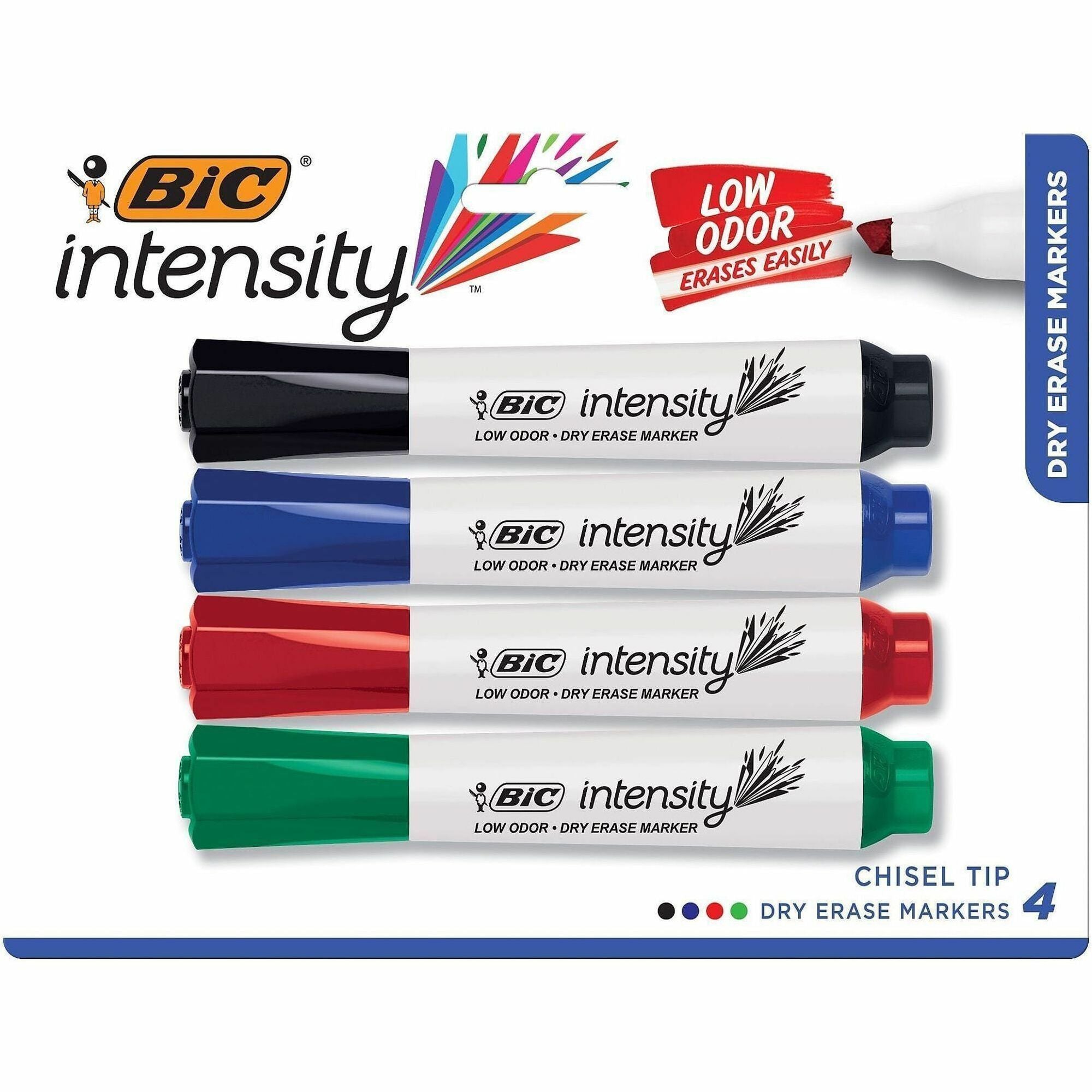 Chisel Marker Point - Assorted Ink - 4 / Set