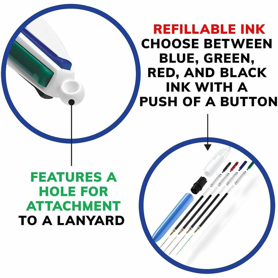 BIC 4-Color Retractable Pen
