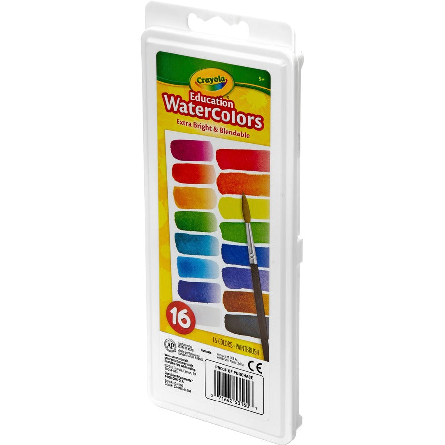 Crayola Oval Pan Cake Water Color