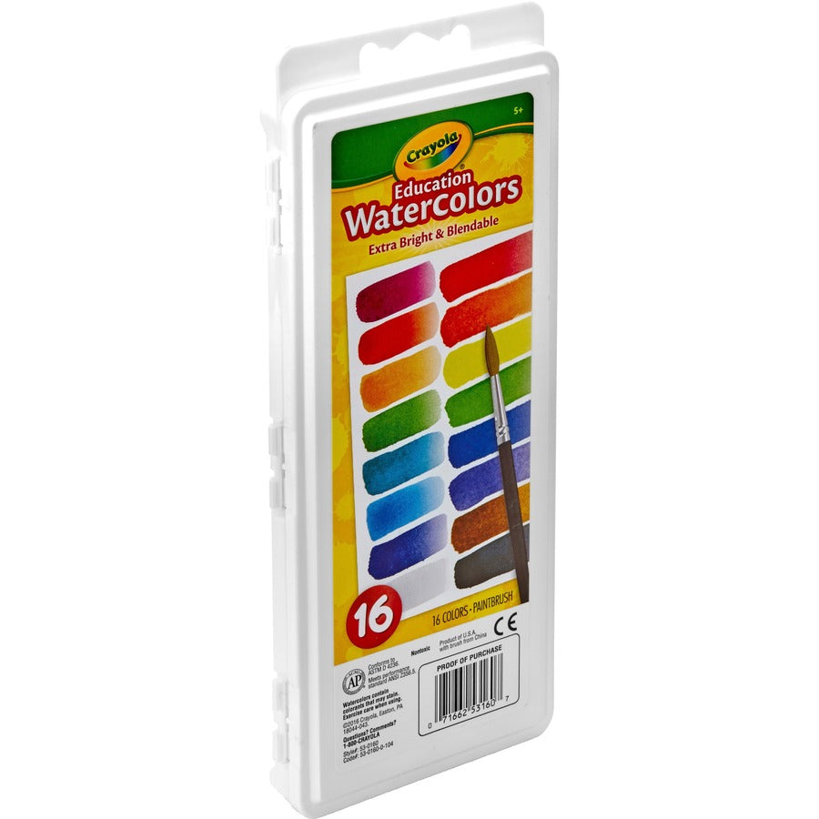 Crayola Oval Pan Cake Water Color