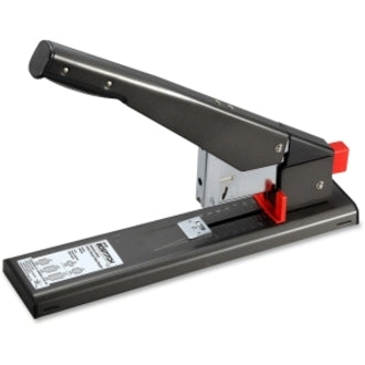 Staples Upto 215 Sheet - Holds Upto 215 Staple - Full Strip - Staple Size: 0.25" , 0.37" , 0.50" , 0.63" , 0.81" , 0.94" - 2.75" Throat Depth - Black - Metal, Rubber - 1 Each