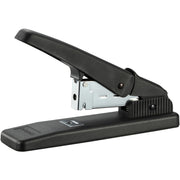 Staples Upto 60 Sheet of 20lb Paper - Staple Size: 0.25" , 0.37" - 2.75" Throat Depth - Black - Rubber - 1 Each