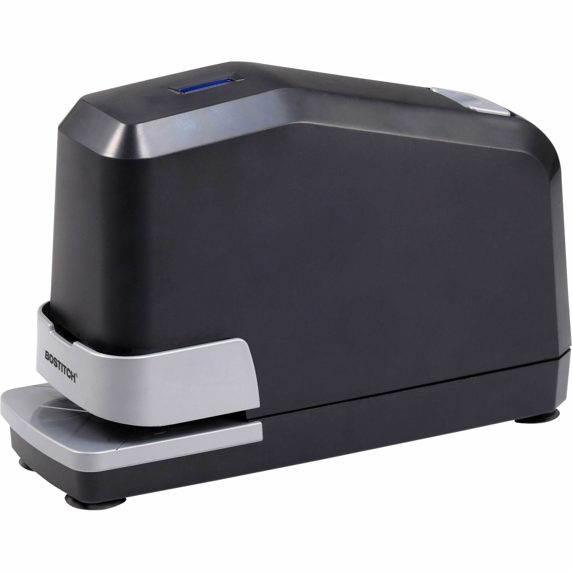 Staples Upto 45 Sheet of 20lb Paper - Holds Upto 210 Staple - Full Strip - Staple Size: 0.25" - 0.50" Throat Depth - Black - 1 Each