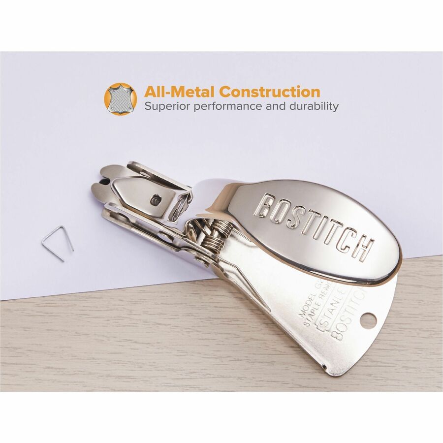 Metal - Chrome - Staple Shield - 1 Each