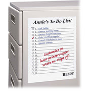 8 1/2" Flag/Note Width x 11" Flag/Note Length - Rectangle - White - Self-adhesive, Repositionable, Removable - 1 Box