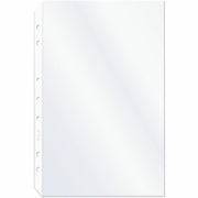 For Legal 8 1/2" x 14" Sheet - 4 x Holes - Ring Binder - Clear - Polypropylene - 50 / Box