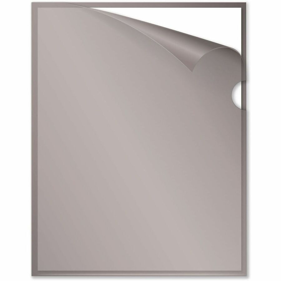 C-Line Letter Project File - 8 1/2" x 11" - Polypropylene - Assorted - Tear Resistant, Static-free, Non-glare, Copy Safe - 25 / Box