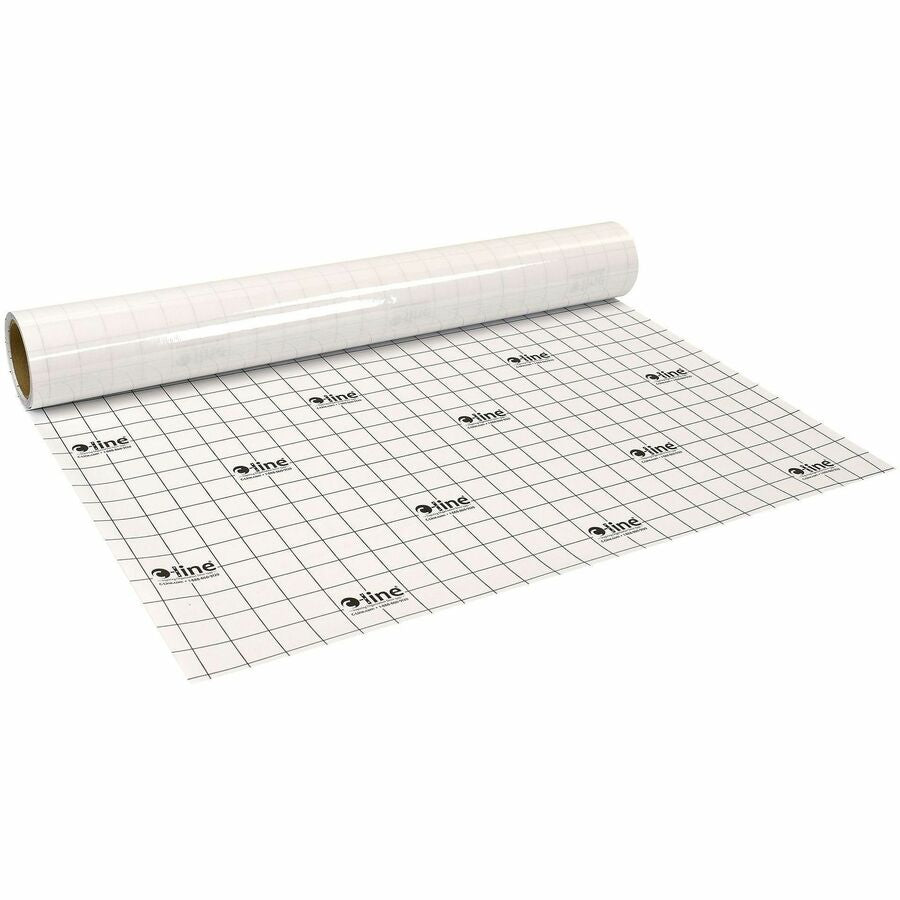C-Line Cleer-Adheer Laminating Sheets, 24" x 50 ft, 2 mil Thickness, Clear, Tear Resistant, Waterproof, Heavyweight, 1 Roll