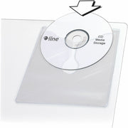 1 x CD/DVD Capacity - Clear - Polypropylene - 1 Pack