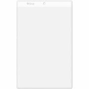 C-Line Vinyl File Pocket - 8" x 5" - Vinyl - Clear - Punched - 50 / Box