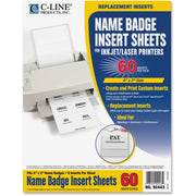 4" Width x 3" Length - Rectangle - Laser, Inkjet - White - 6 / Sheet - 1 Pack