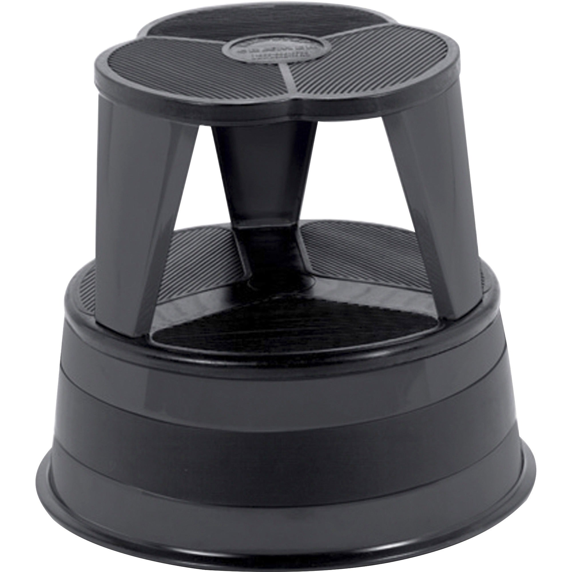 Kik-Step Original All-Steel Stool - 2 Step - 350 lb Load Capacity14" Height - Black