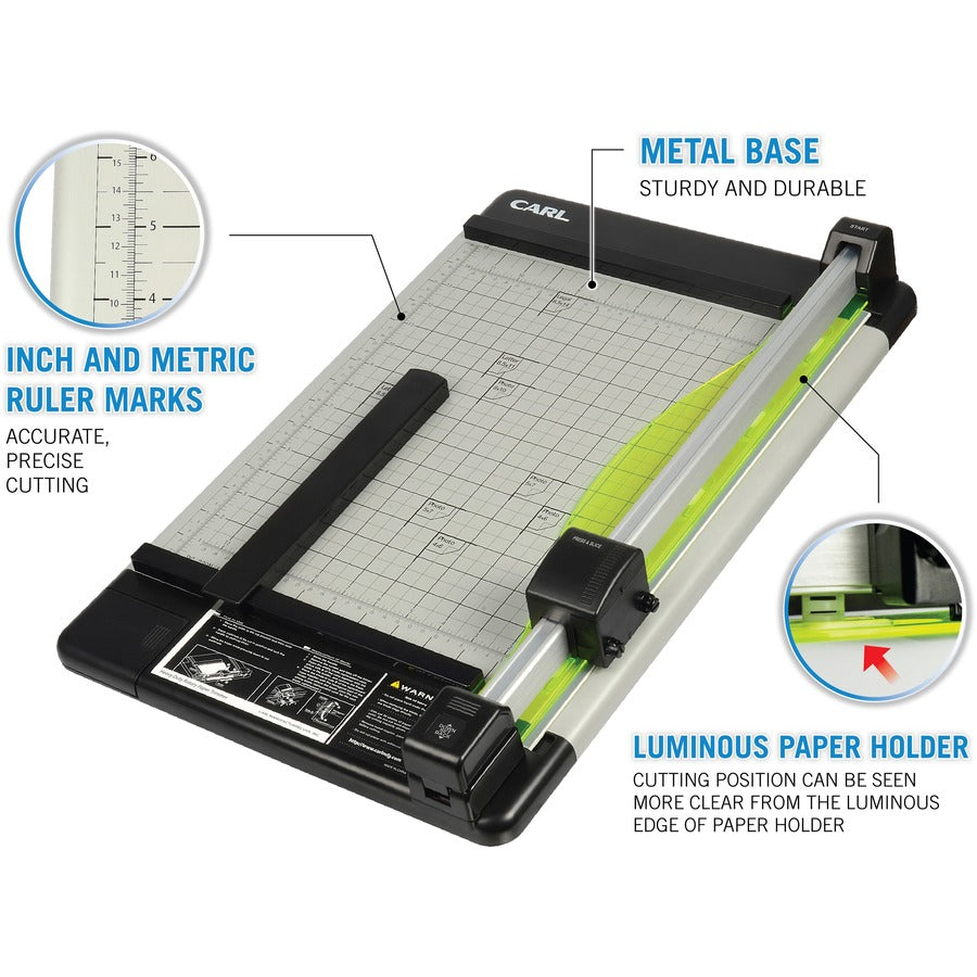 CARL Heavy-Duty 15" Paper Trimmer