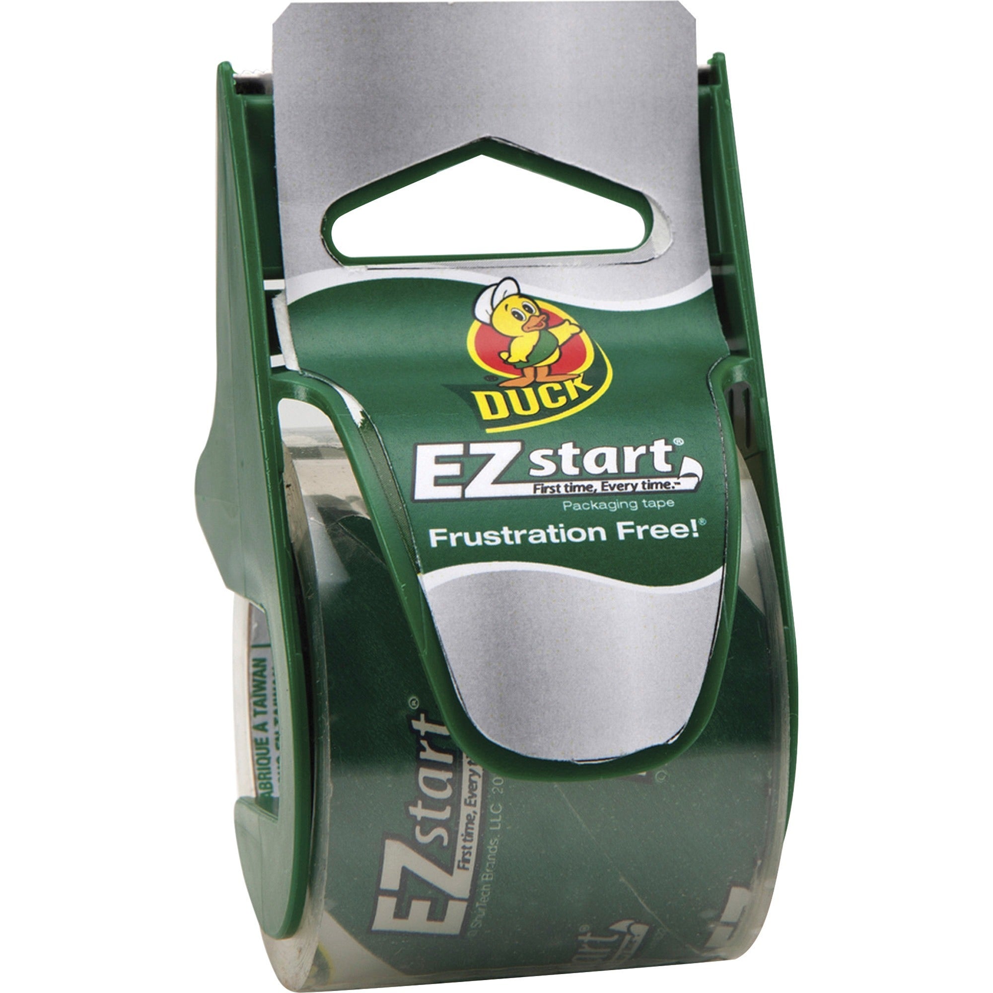 22.20 yd Length x 1.88" Width - Clear - 2.60 mil - Dispenser Included - Tear Resistant, Split Resistant - For Sealing, Packing - 1 Roll