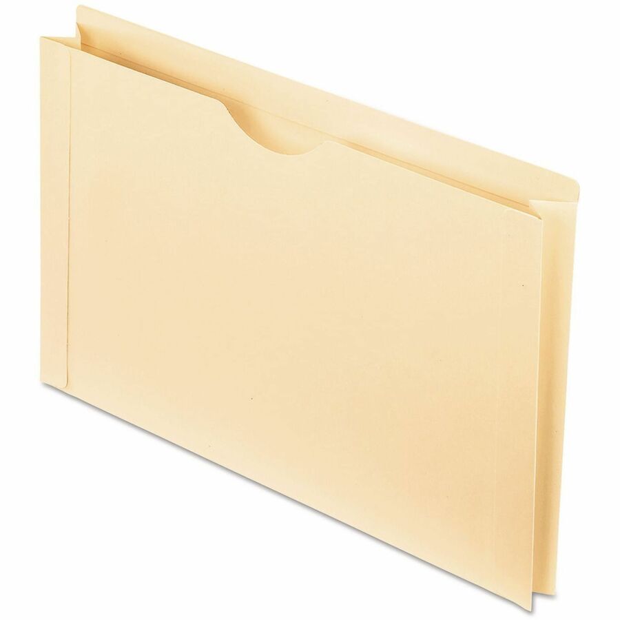 8 1/2" x 14" - 2" Expansion - 11 pt. - Manila - Manila - Double-ply Reinforced Top, Reinforced Tab - 10% Recycled - 1 Each