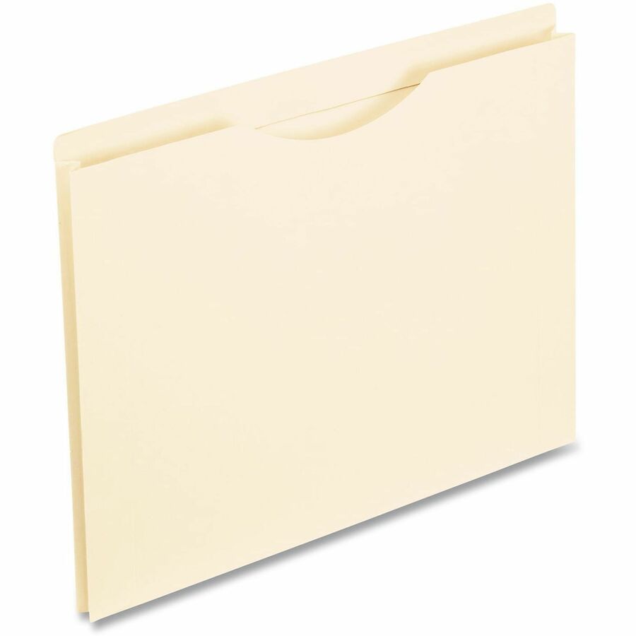 8 1/2" x 14" - 2" Expansion - 11 pt. - Manila - Manila - Double-ply Reinforced Top, Reinforced Tab - 10% Recycled - 1 Each