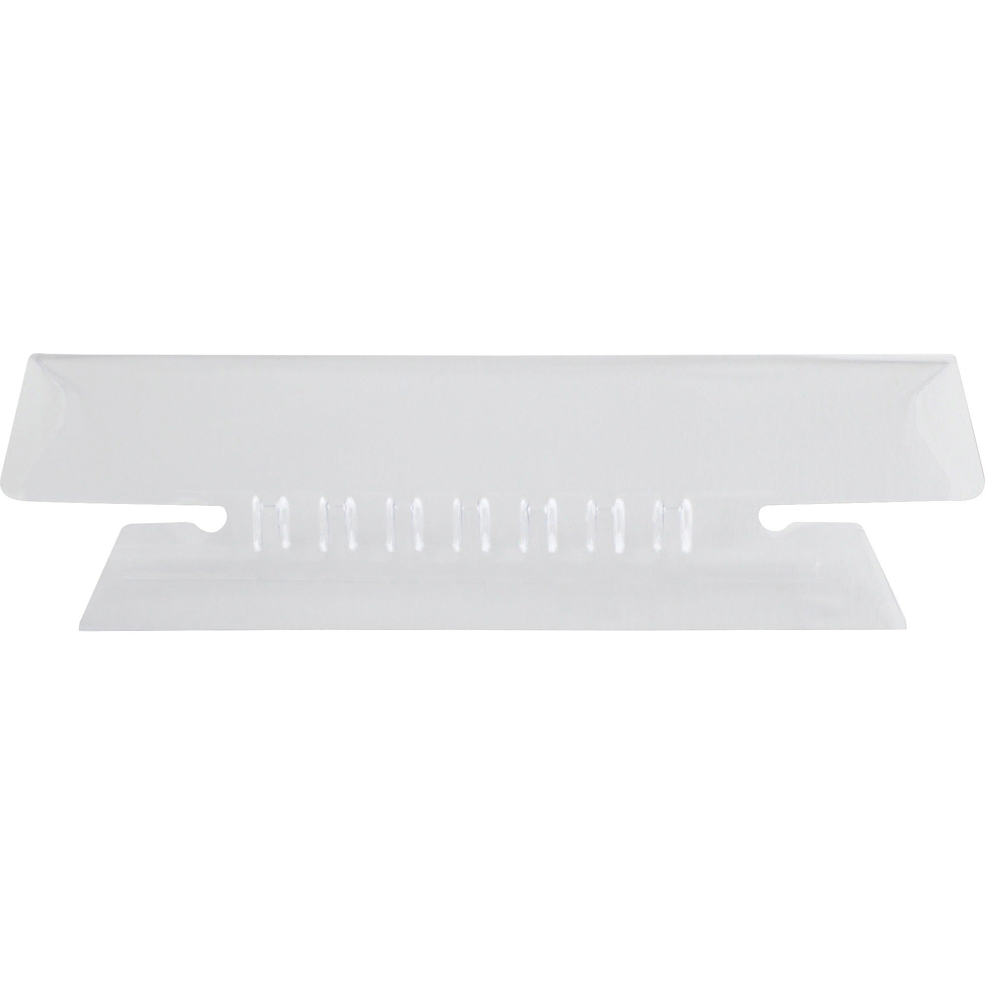 Pendaflex Hanging Folder Plastic Insertable Tabs - 25 Tab(s) - 3.50" Tab Width - Clear Plastic Tab(s) - 10% Recycled - 25 / Pack