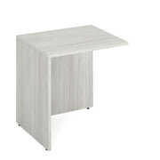 OfficeSource Laminate Reversible Return - 30"W x 24"D - Arcadia White