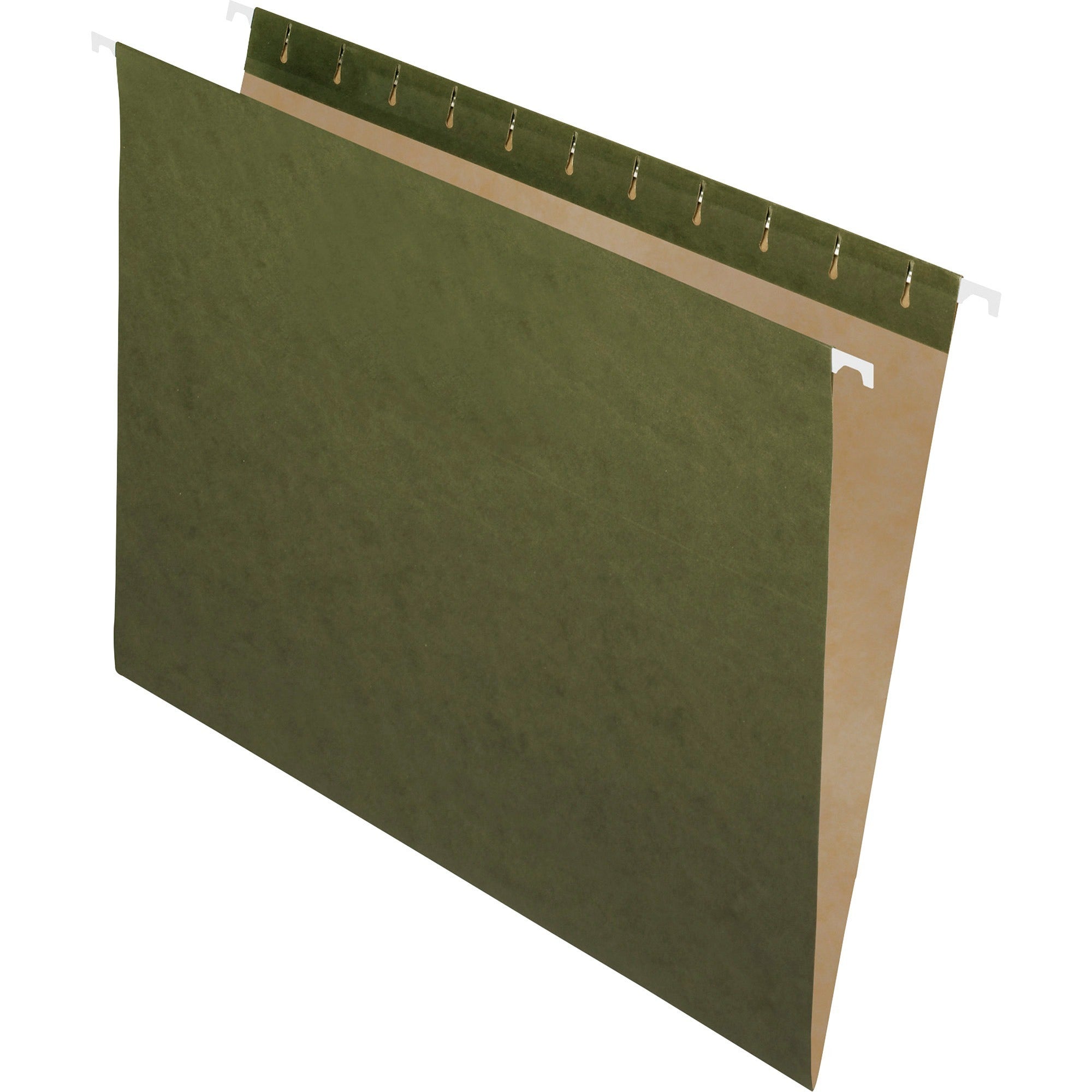 8 1/2" x 11" - Standard Green - 100% Recycled - 25 / Box