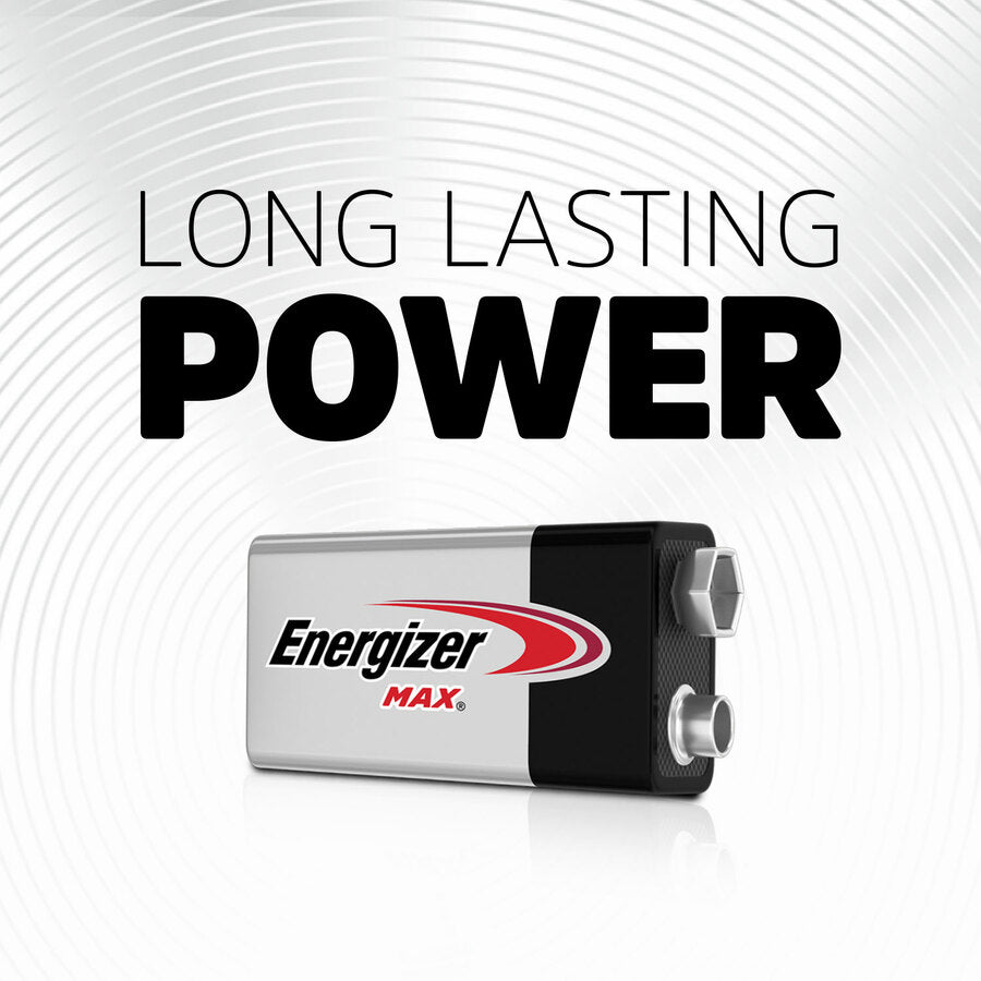 Energizer 9-Volt MAX Alkaline Batteries
