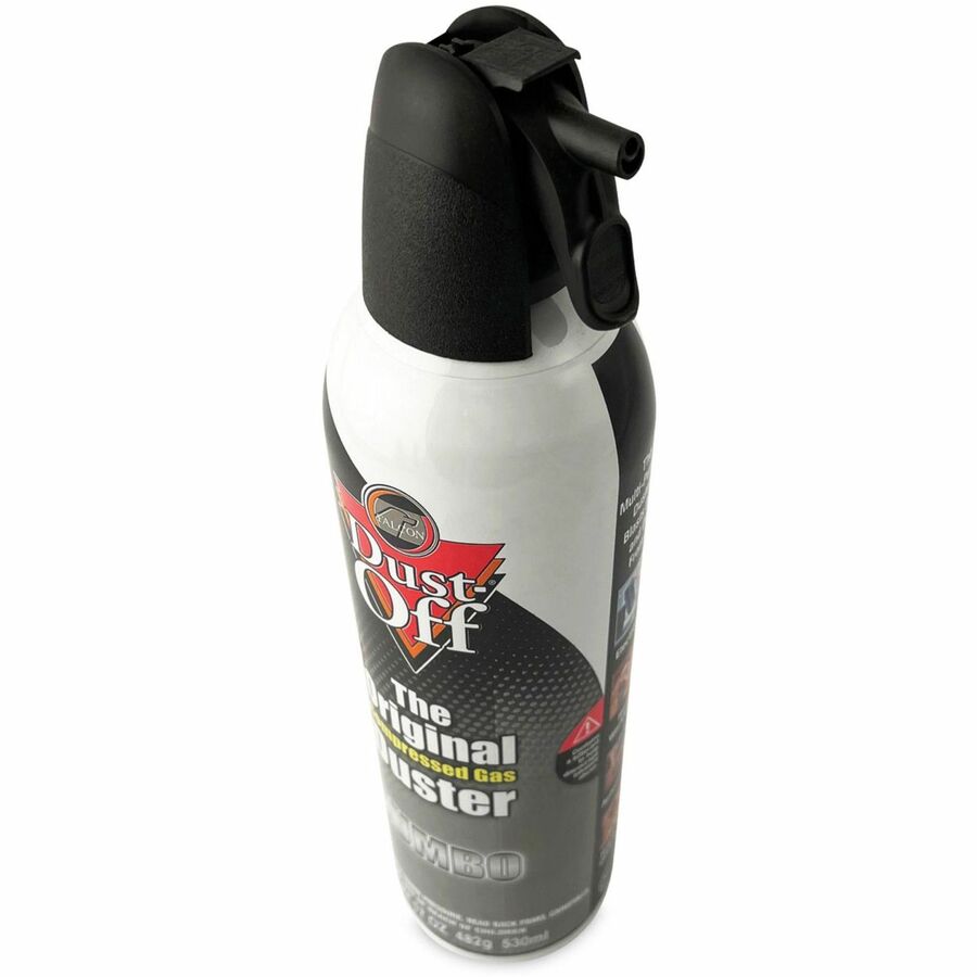 Falcon Dust-Off Jumbo Disposable Dusters - Ozone-safe, Moisture-free - Gray - 1 Each