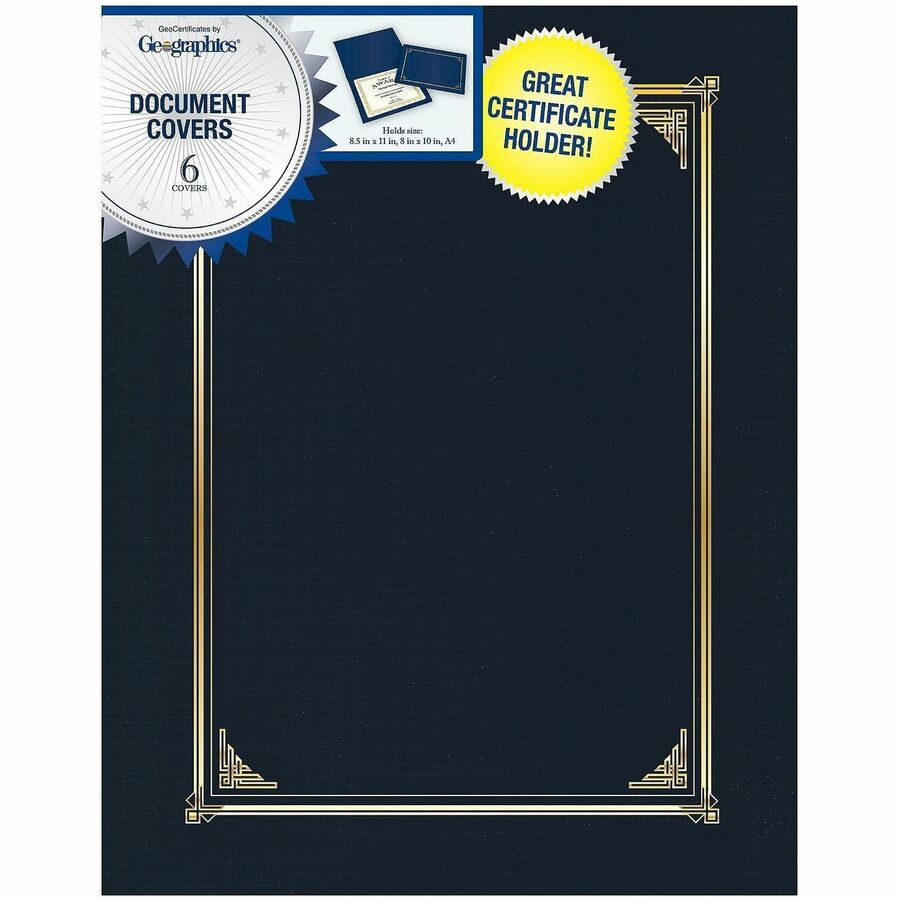 Geographics Letter, A4 Recycled Certificate Holder