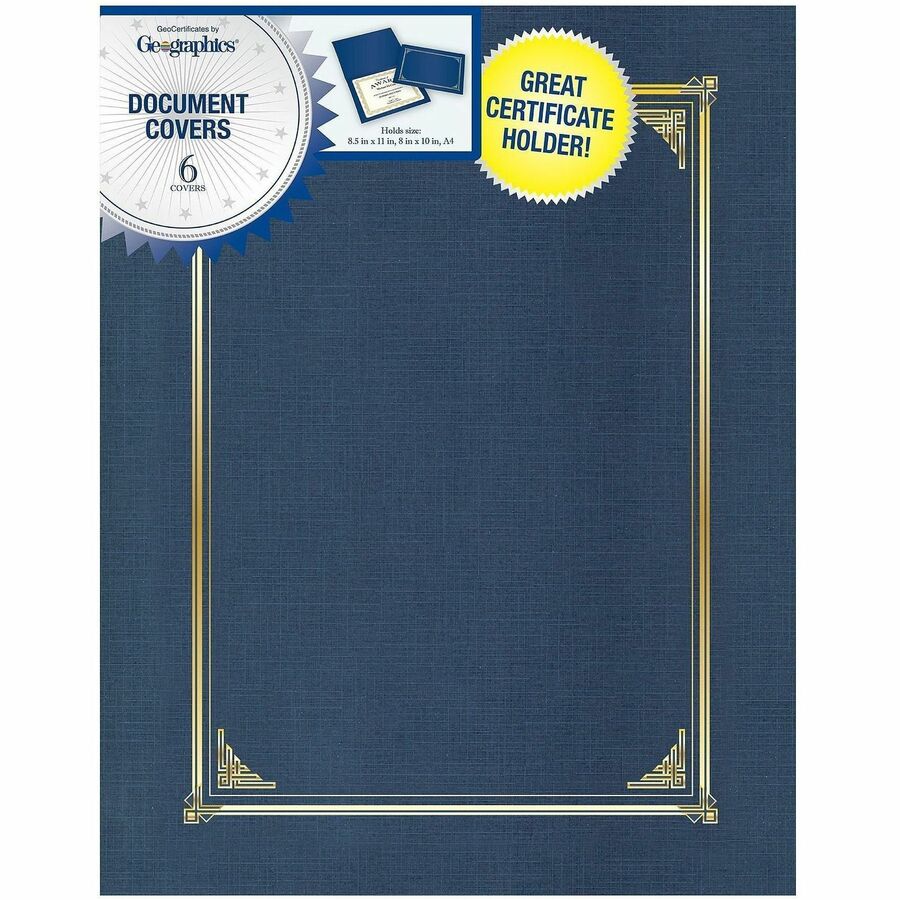Geographics Letter, A4+ Recycled Certificate Holder
