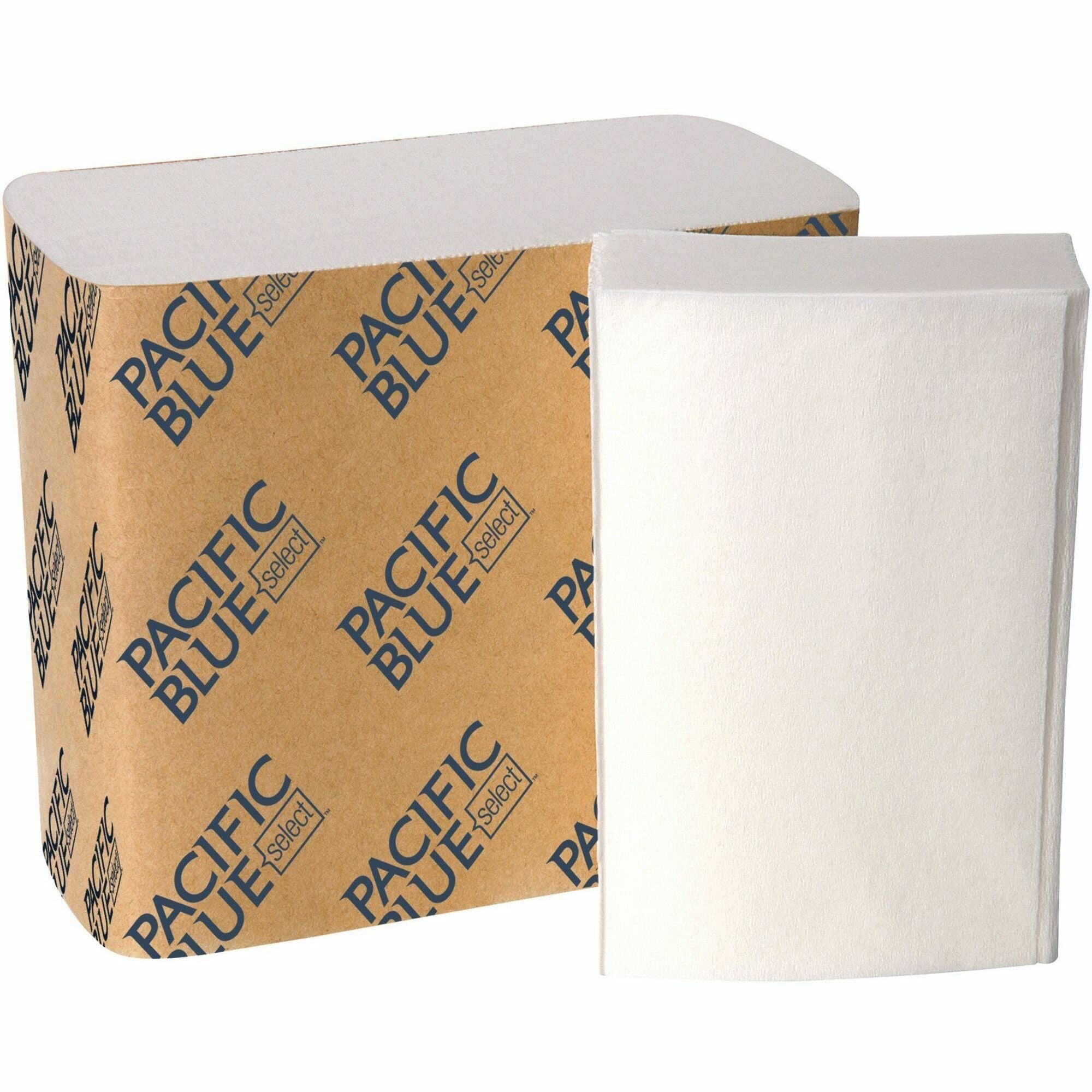 4" Width x 10" Length - White - 200/Pack - 40 / Carton