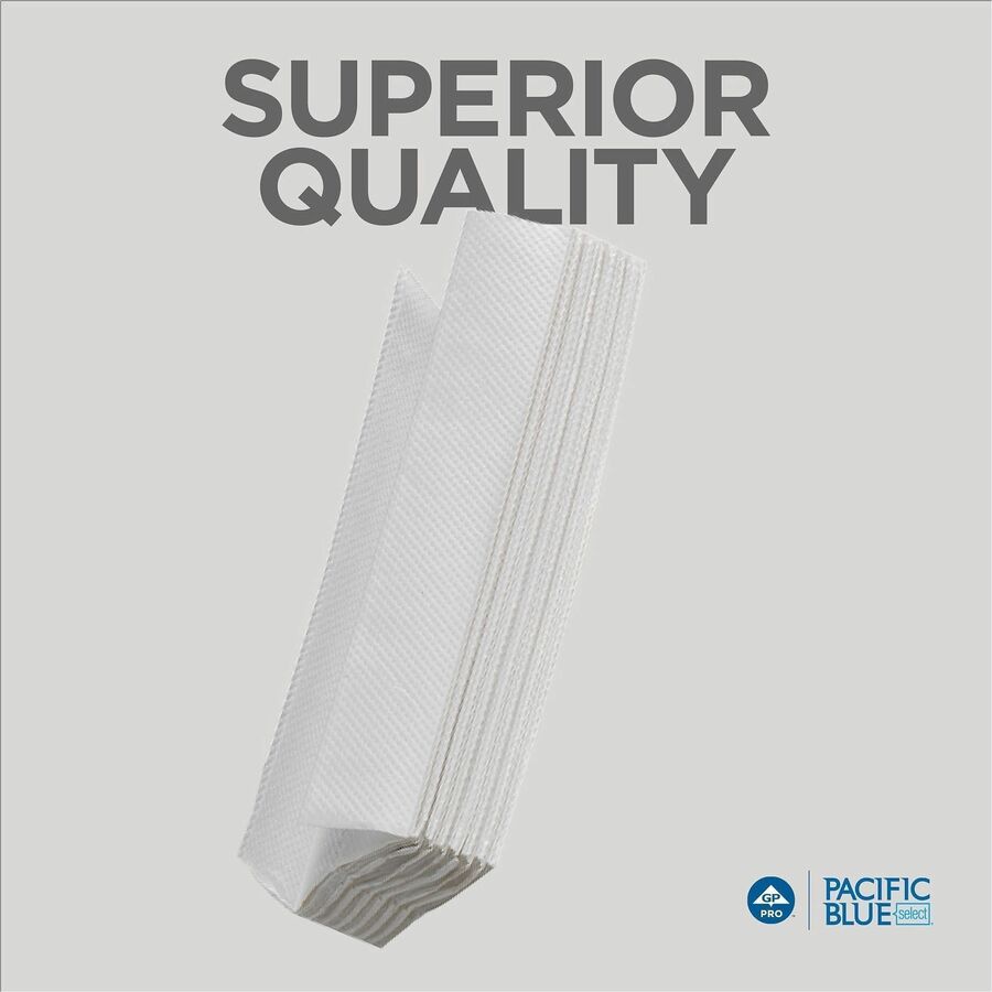 10.10" Width x 12.70" Length - White - 200/Pack - 12 / Carton