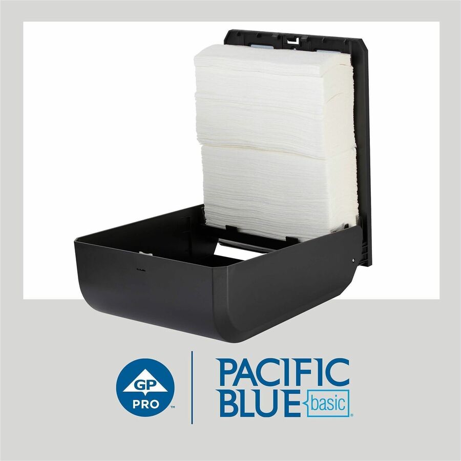 10.10" Width x 12.70" Length - White - 240/Pack - 10 / Carton