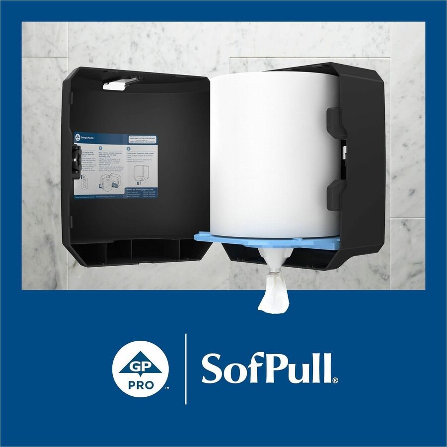 1 Ply - 15" Width x 7.80" Length - 320 Sheets/Roll - White - 6 / Carton