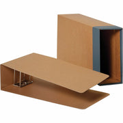 Pendaflex Columbia Binding Cases - External Dimensions: 9.5" Width x 15.9" Depth x 4.6" Height - Media Size Supported: Legal - Fiberboard, Kraft - Brown - For Document - Recycled - 1 Each
