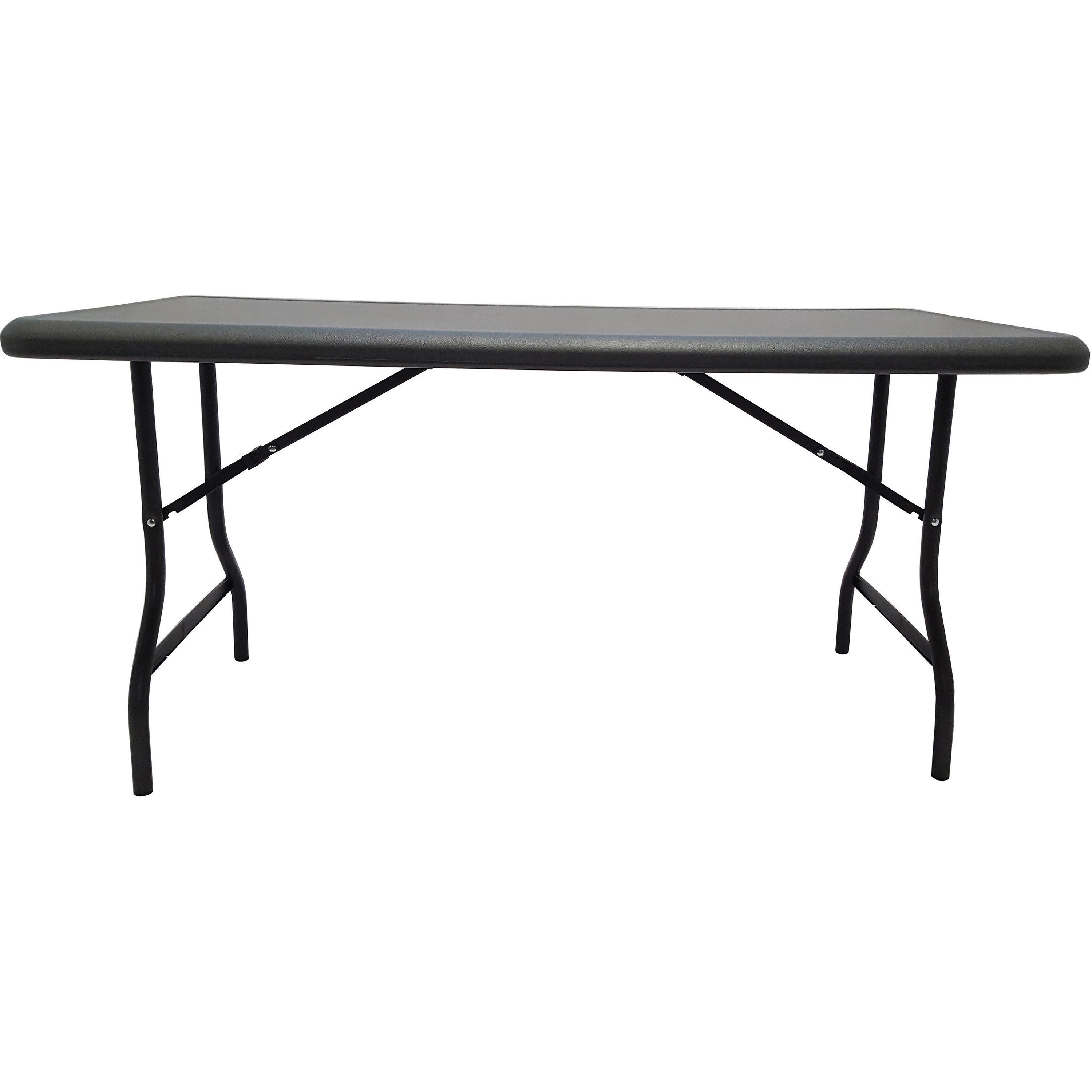 IndestrucTable® Industrial Folding Table, Charcoal - 30" x 60"