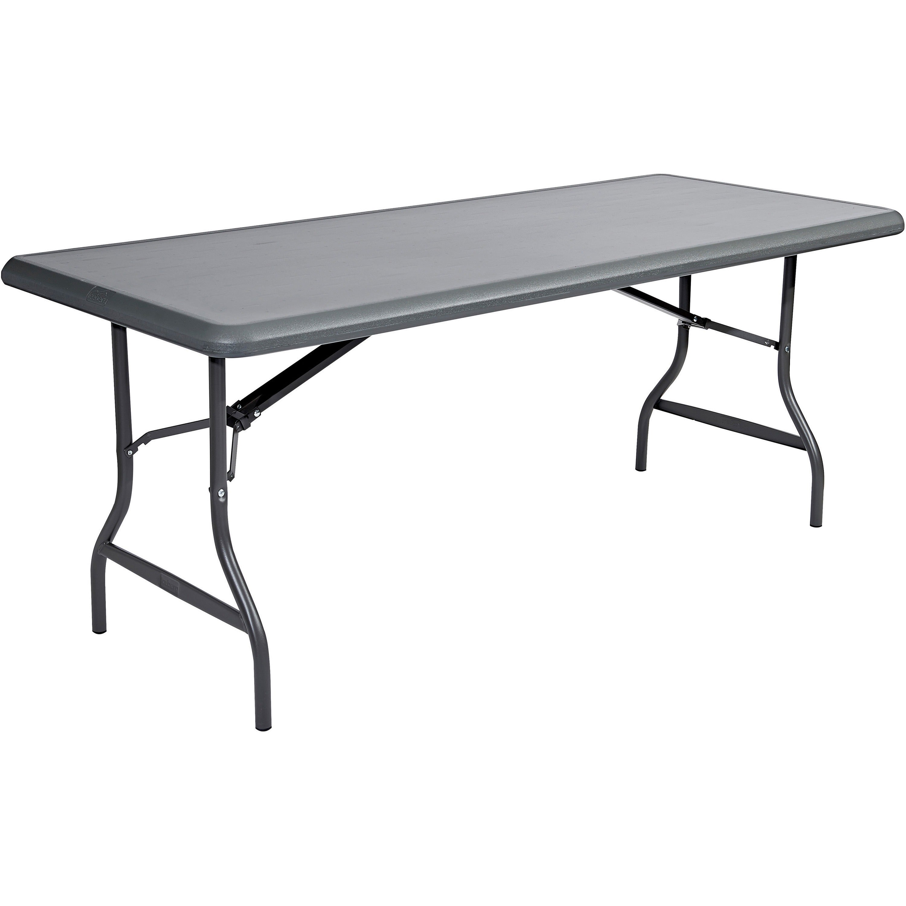 IndestrucTable® Industrial Folding Table, Charcoal - 30" x 72"