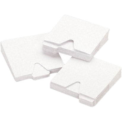 5.1" Height x 5.1" Width x 0.1" Depth - 1 x CD/DVD Capacity - For 5" x 5 3/8" Sheet - White - 100 / Pack