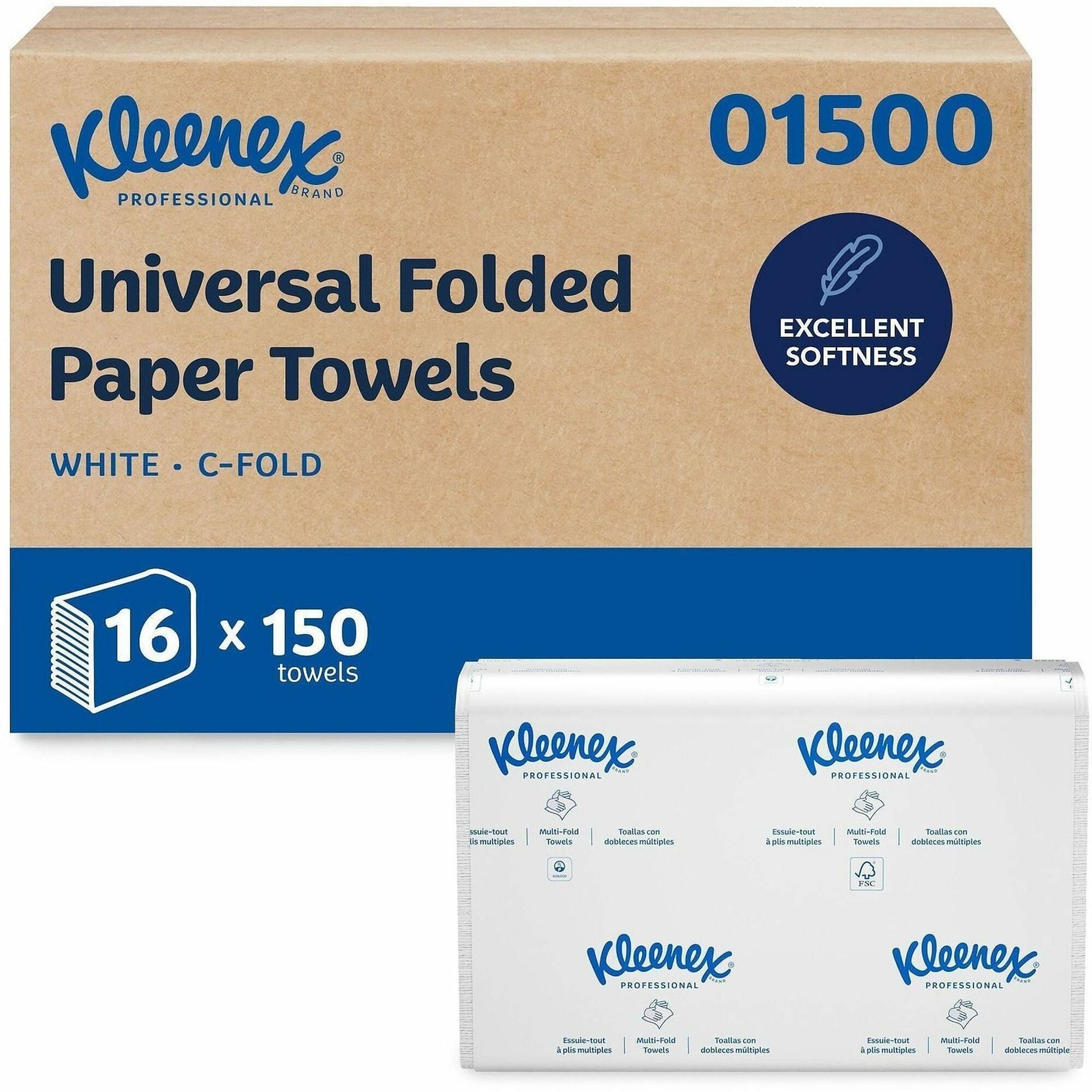 10.13" Width x 13.25" Length - White - 150/Pack - 1 Carton