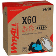 Wypall GeneralClean X60 Multi-Task Cleaning Cloths - Pop-Up Box