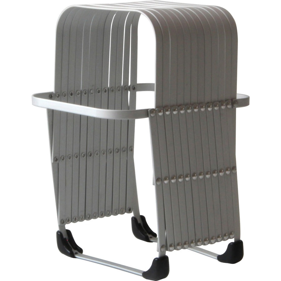 LEE Flexible Expandable Collator/Sorter/File - 12 - 7" Width x 11" Depth - Desktop - Silver - Aluminum - 1 Each