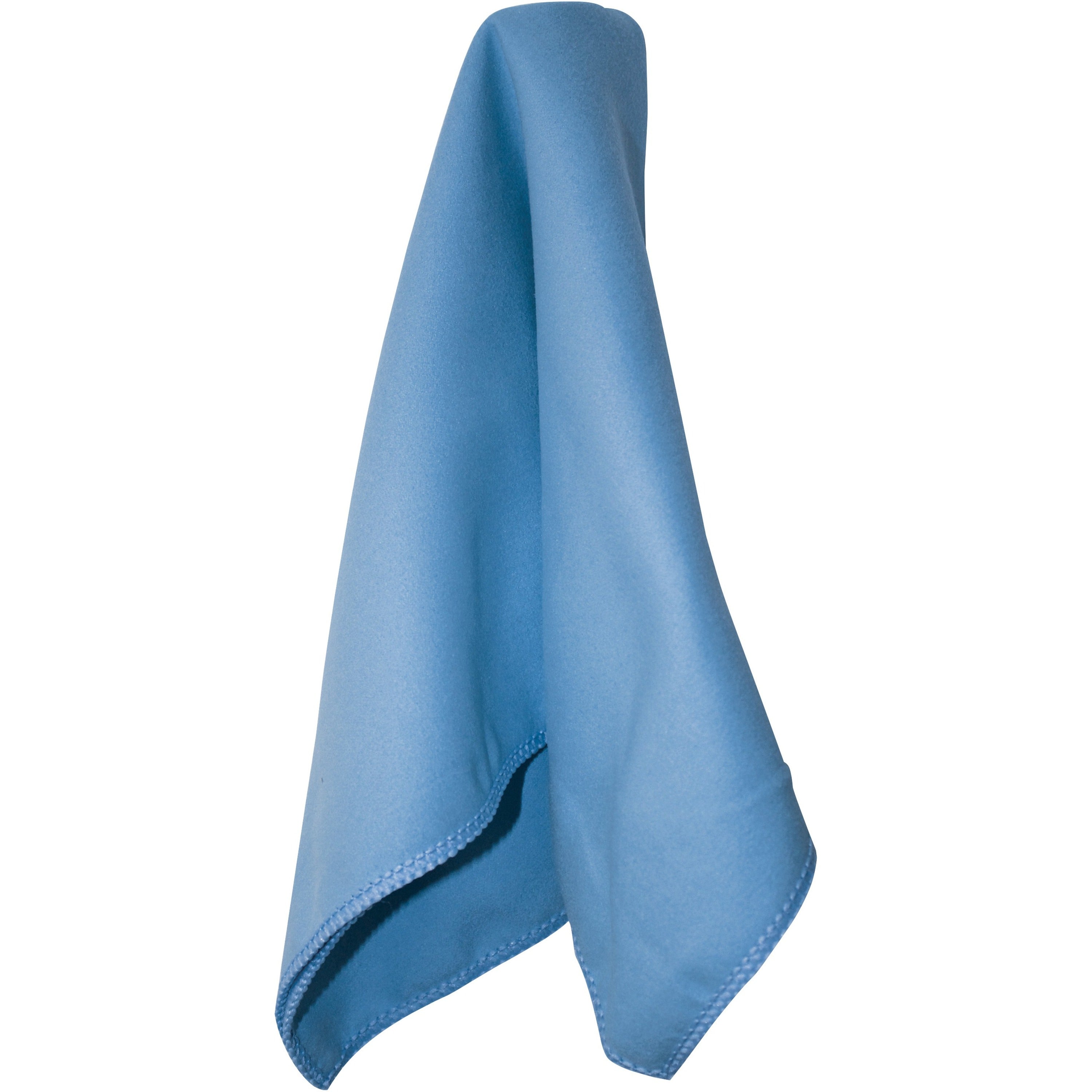 Impact Blue Microfiber Cleaning Cloth - 16" Length x 16" Width - Durable - Blue - 12 / Bag