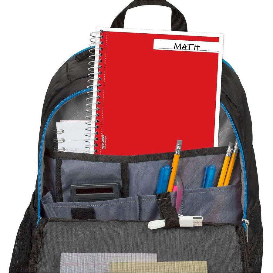 150 Sheets - Spiral - College Ruled Front Ruling - 5 1/2" x 9" Sheet Size - Assorted Paper - Heavyweight Cover - Back Board - 1 Each
