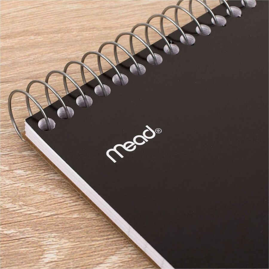 70 Sheets - Spiral - 20 lb Basis Weight - 8 1/2" x 11 3/4" Sheet Size - White Paper - Micro Perforated, Heavyweight, Stiff-back, Spiral Lock - 1 Each